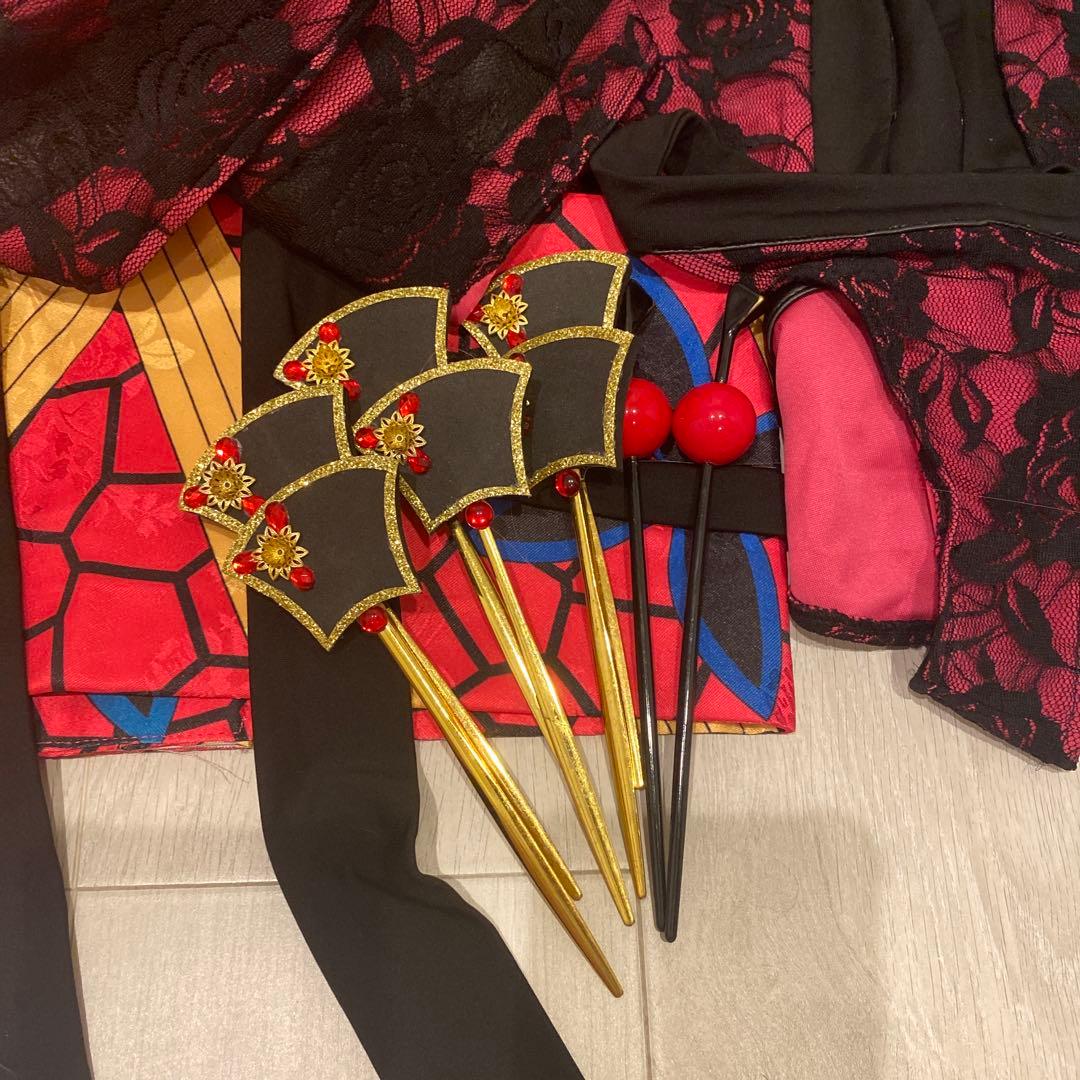 鬼滅の刃　堕姫　コスプレフルセット