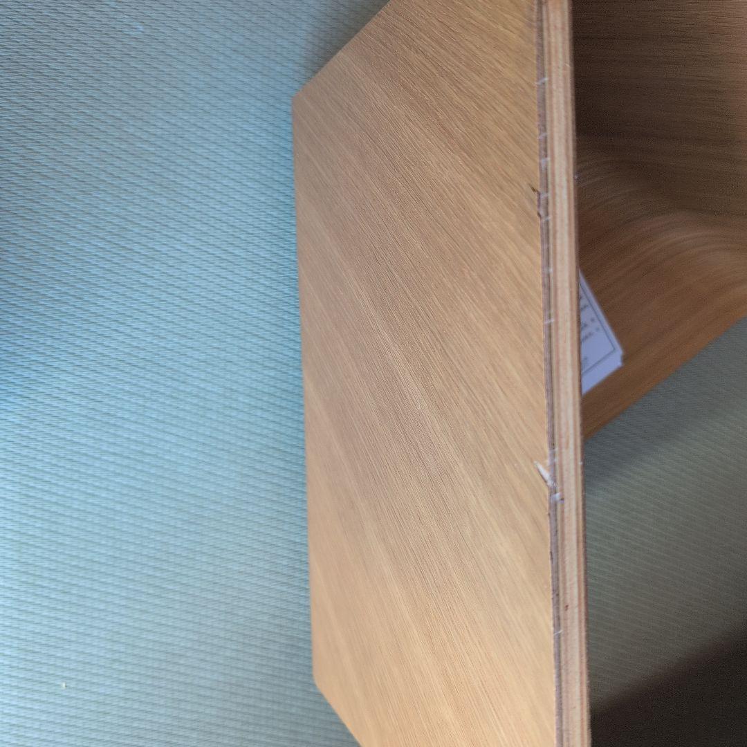 無印良品　重なるテーブルベンチ　オーク材　成形合板　廃盤　入手困難