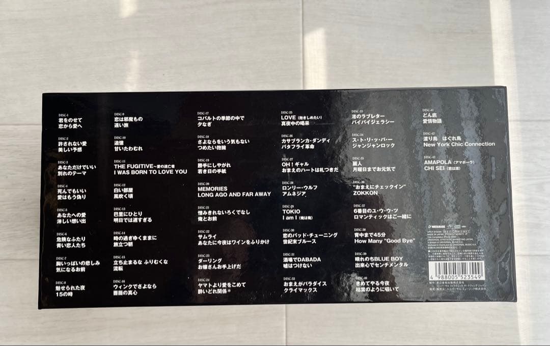 【希少】沢田研二 SINGLE COLLECTION BOX