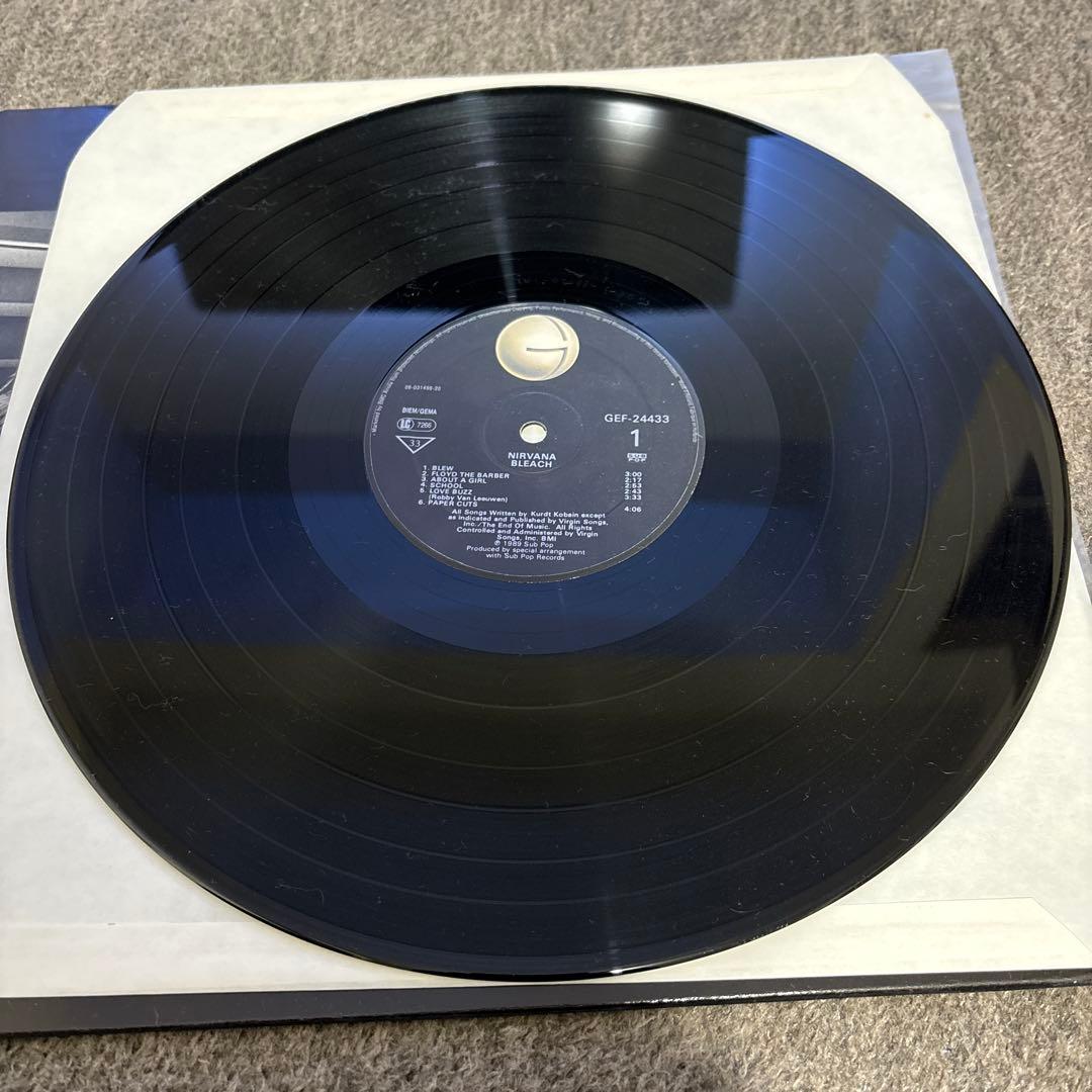 NIRVANA BLEACH レコード