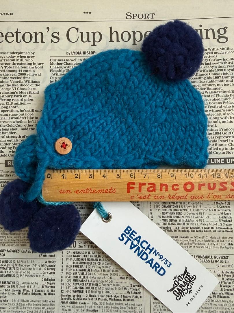 おまとめ2点　　アトリエGG FLIGHTKNITCAP 2½