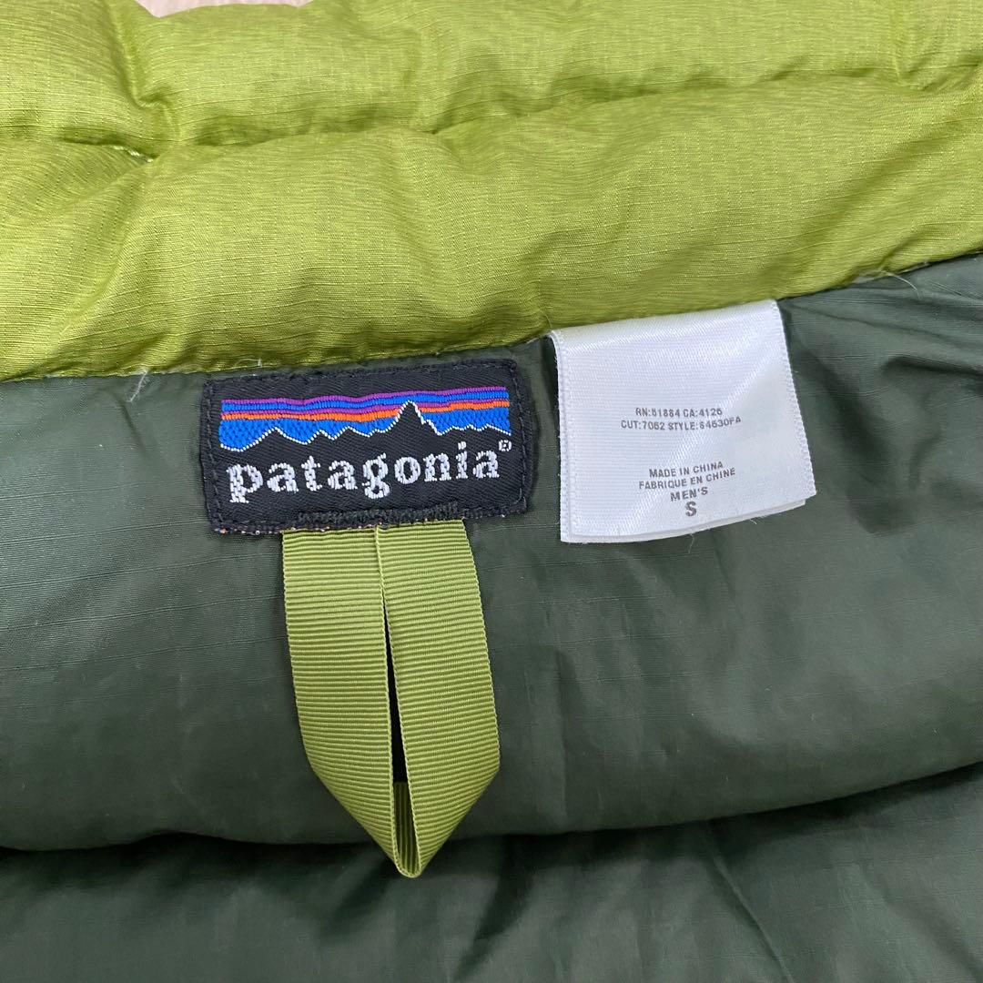 【希少カラー】Patagonia　ダウンベスト　グリーン　Sサイズ