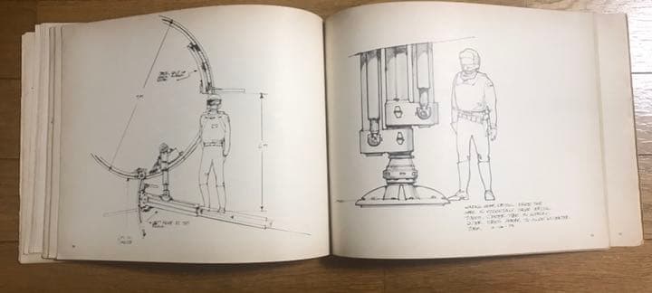 1980年代STAR WARS スター・ウォーズ メカ スケッチ集