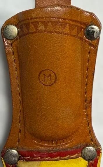 1960年代ヴィンテージ】フィンランド製伝統工芸プーッコナイフ刻印入・毛皮シース