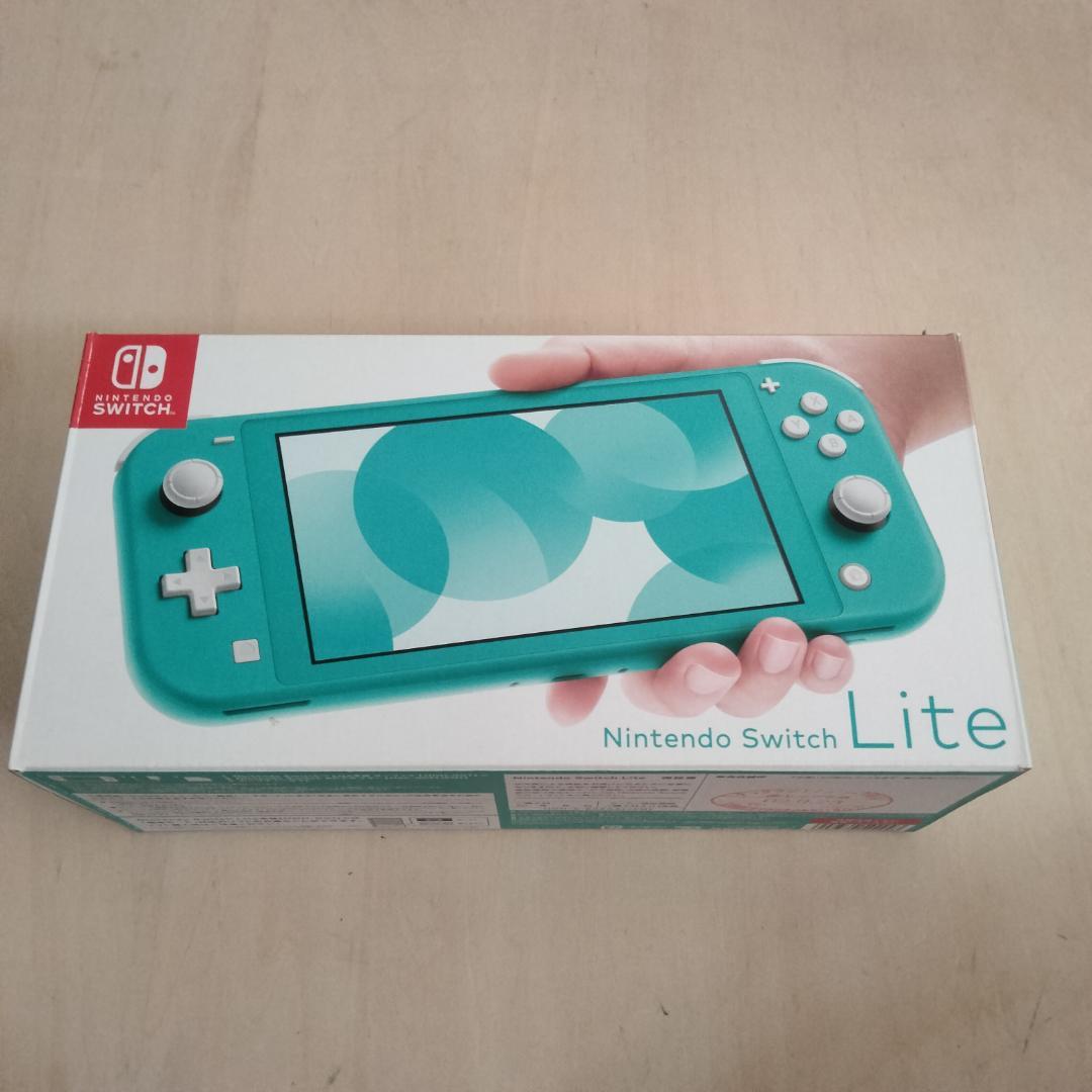 Nintendo Switch Lite ターコイズ 本体 箱付 中古 初期化済