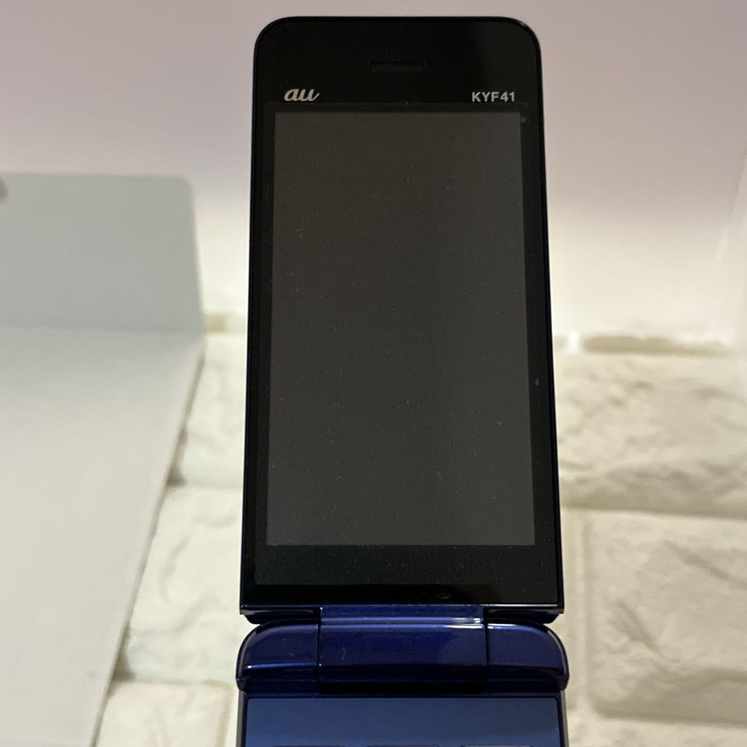 【新品未使用】京セラ かんたんケータイ KYF41 ロイヤルブルー