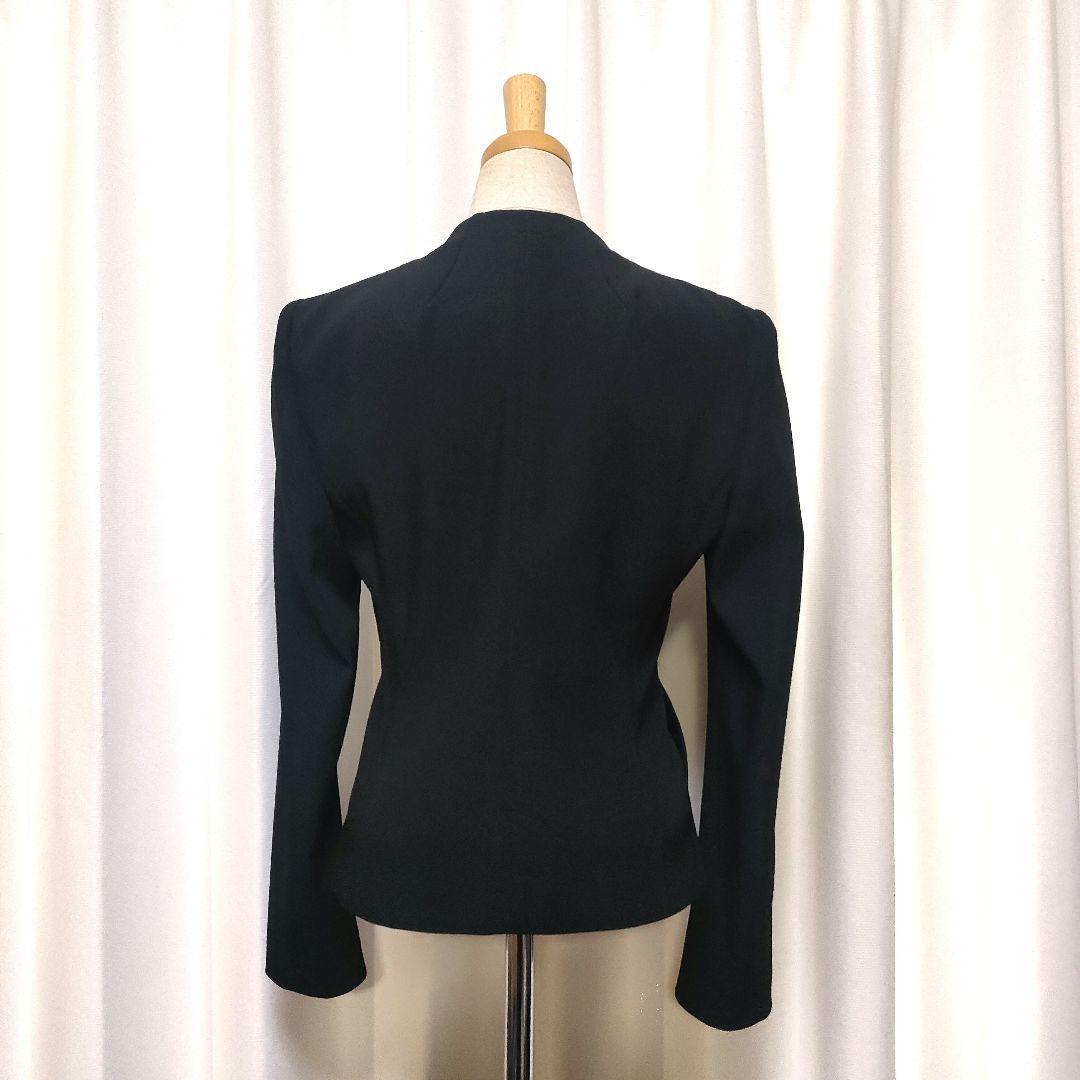 【美品】BEIGE ベイジ ノーカラージャケット テーラードジャケット