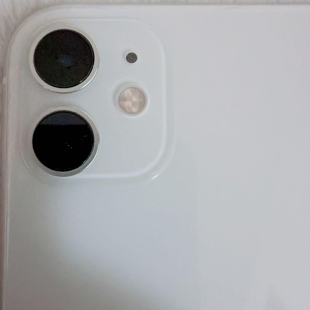 【動作確認済】Apple iPhone 11 ホワイト　白　本体　良品　85%