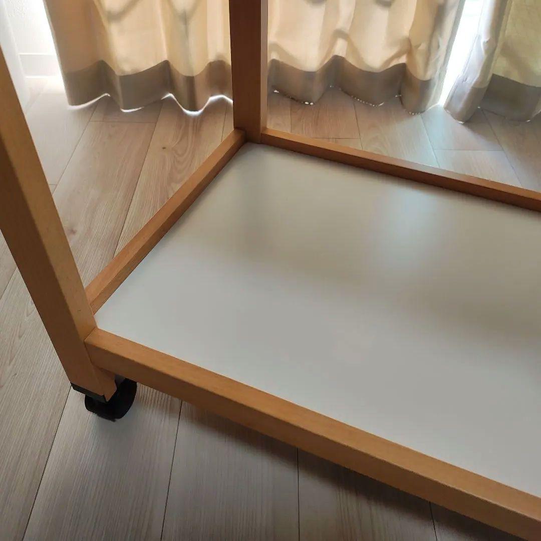 天童木工 ワゴン T-2093ME-ST Tendo 2段 キャスター付