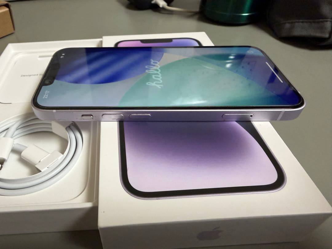 Apple iPhone 14 パープル 本体　128GB SIMフリー