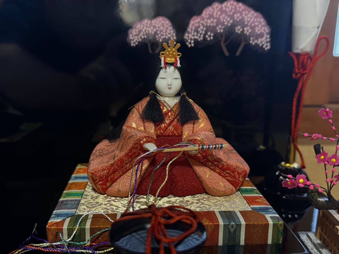 【江戸本目込人形 桃山雛】 一秀作 伝統的 雛人形セット 親王飾り