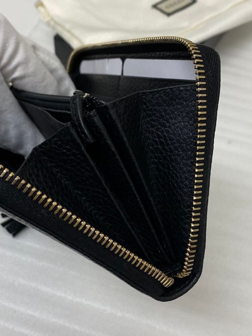 3-2895 GUCCI グッチ ラウンドジップ 長財布