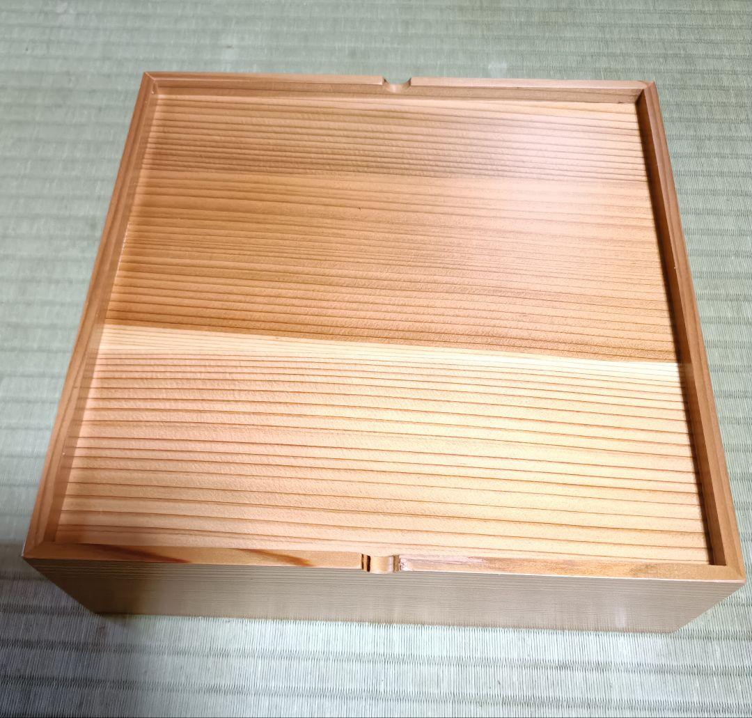 日本杉材　三段重箱