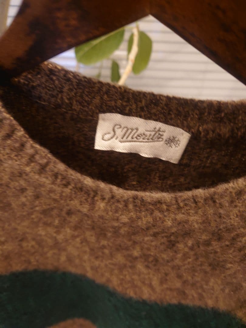 バーニーズニューヨーク　メリノウールニット　S. Merritt