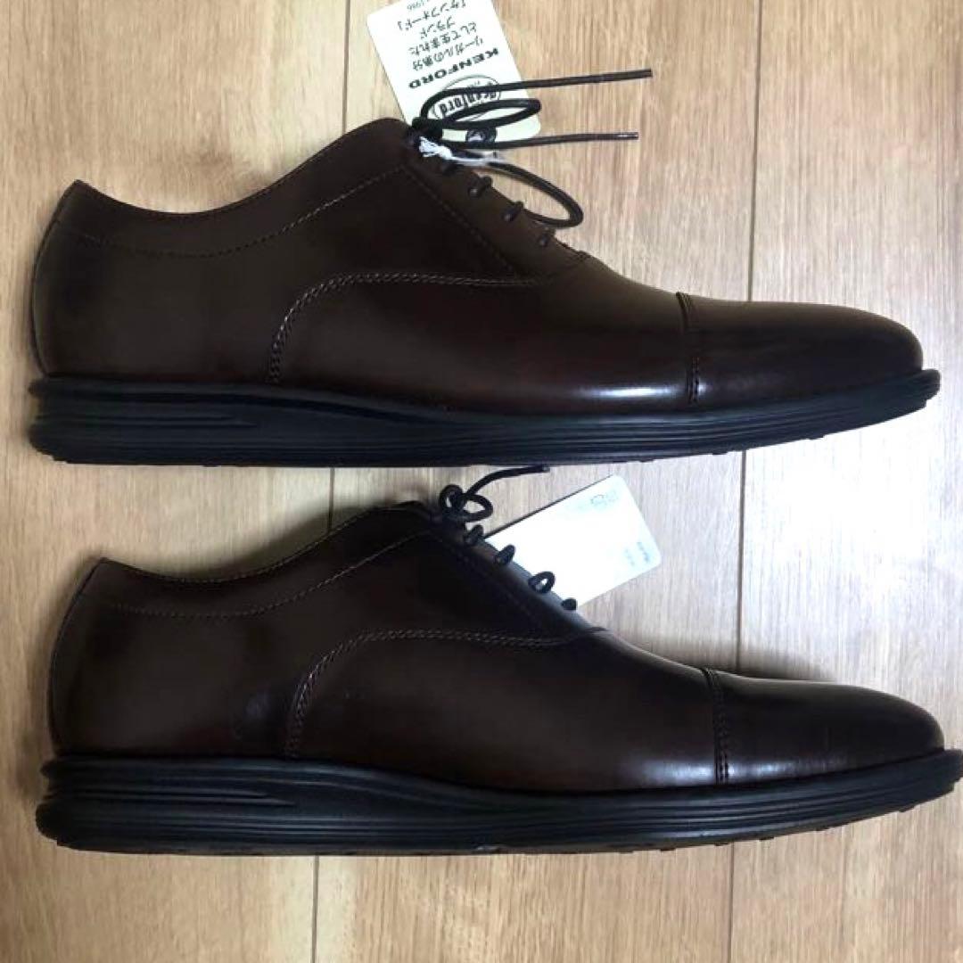【未使用】メンズ　ビジネスシューズ　ケンフォード　ストレートチップ　25.5cm
