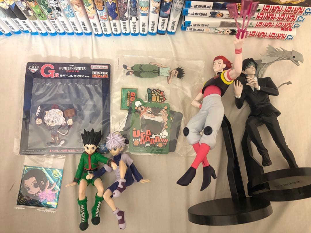 【当日配送】ハンター×ハンター 全巻セット 1巻〜38巻 ➕フィギア おまけ付き