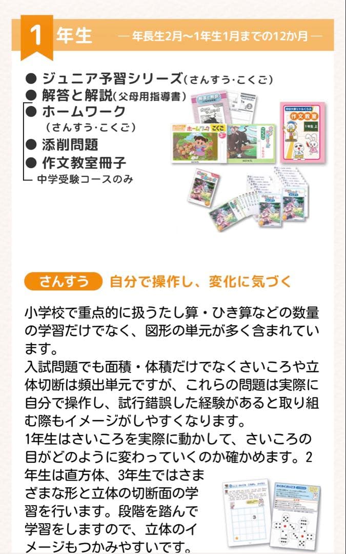 【新品未開封】四谷大塚　ジュニア予習シリーズ 1年生1年分