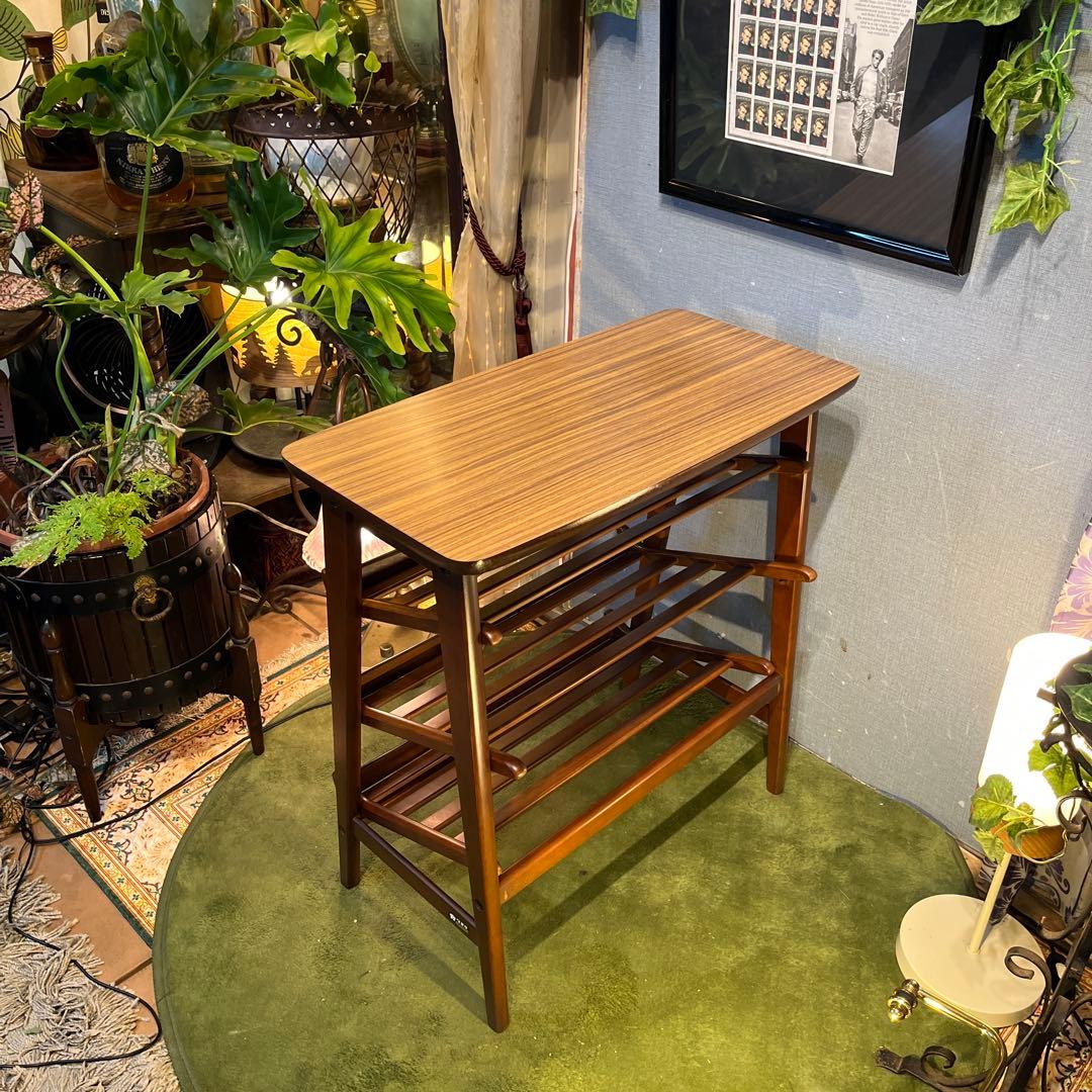 オールドカリモク　60’s アクセント ラック　ミッドセンチュリー