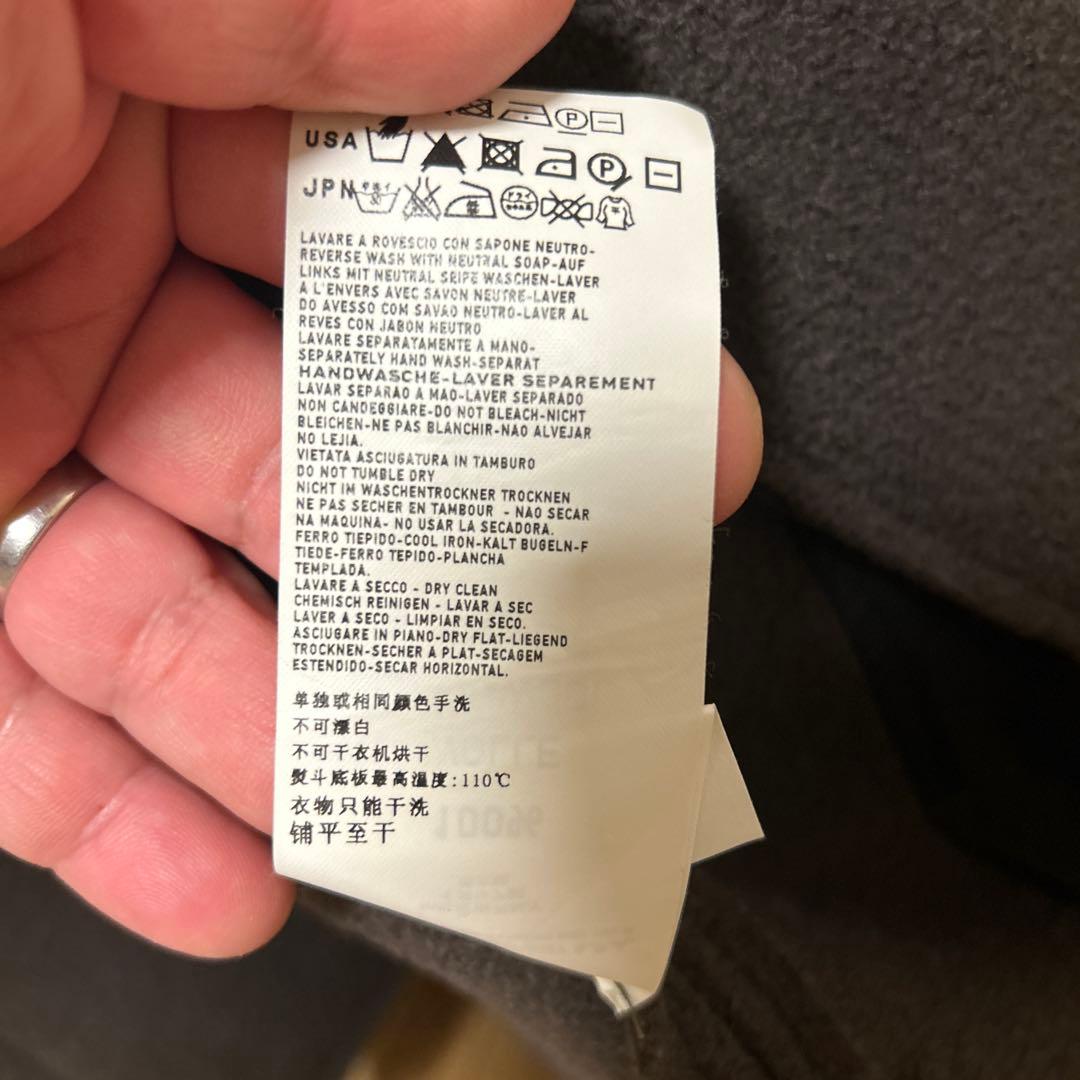 STONE  グレー ウールコート