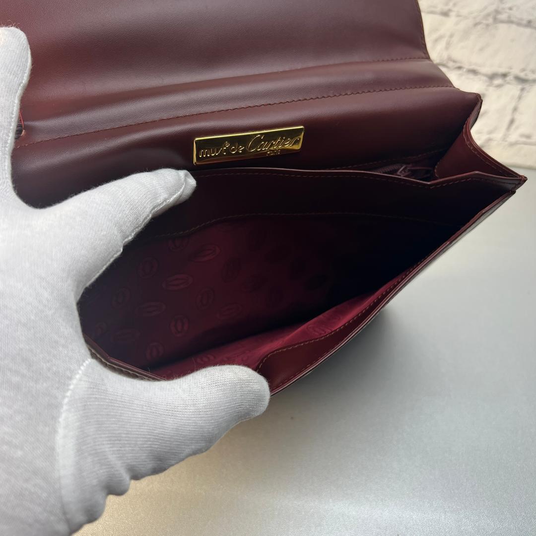 Cartier カルティエ マスト クラッチバッグ A-10847