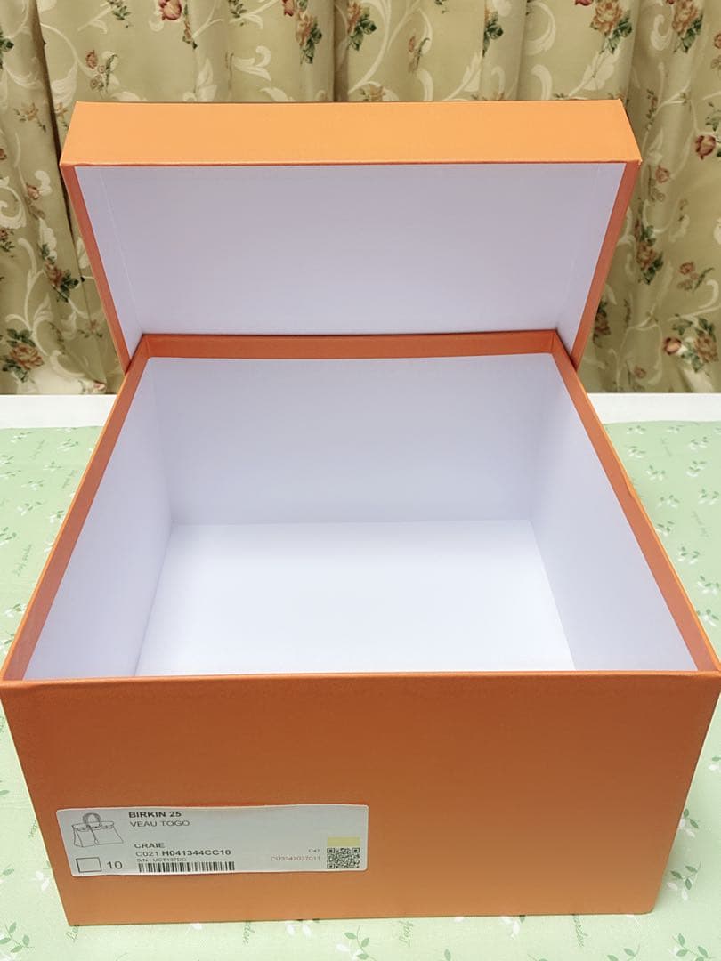 HERMES 空箱　バーキン25 ギフト箱 1497