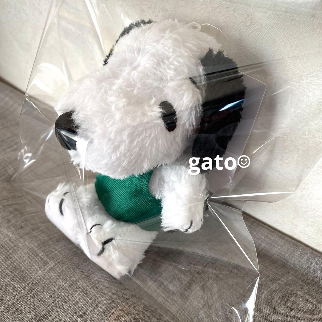 【スターバックス】新品　グリーンエプロンスヌーピー Mini スタバスヌーピー