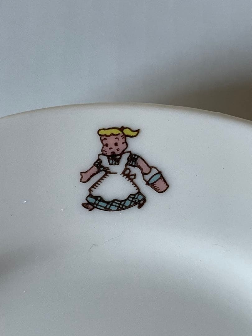 オサムグッズ　ダスティミラー社 マザーグースプレート4枚　当時物