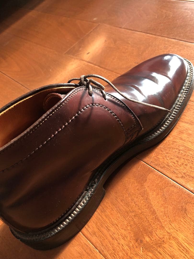 オールデン チャカブーツ 7 Cウィズ 1339 ALDEN バーガンディ