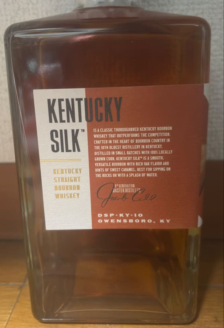 KENTUCKY SILK ケンタッキー・バーボンウイスキー 750ml