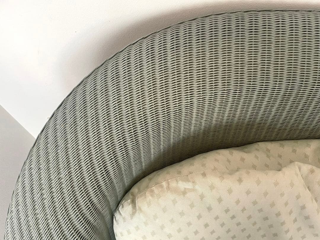 英国製 Lloyd Loom ロイドルーム 2人掛けソファ｜アンティーク価値