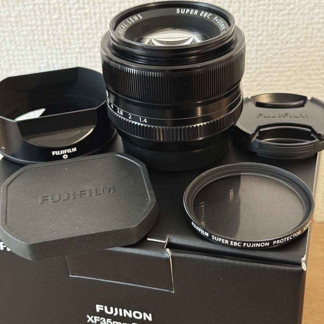 極美品［フジノンレンズ XF35mmF1.4 R］レンズ FUJIFILM