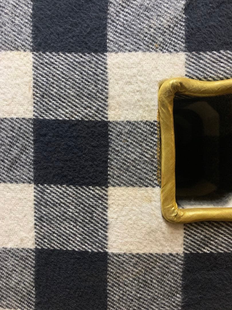 アルファベット　バッファローチェック　看板　特大