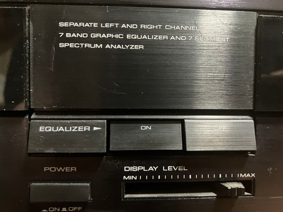 【動作品】ONKYO ステレオグラフィックイコライザー PE-77X