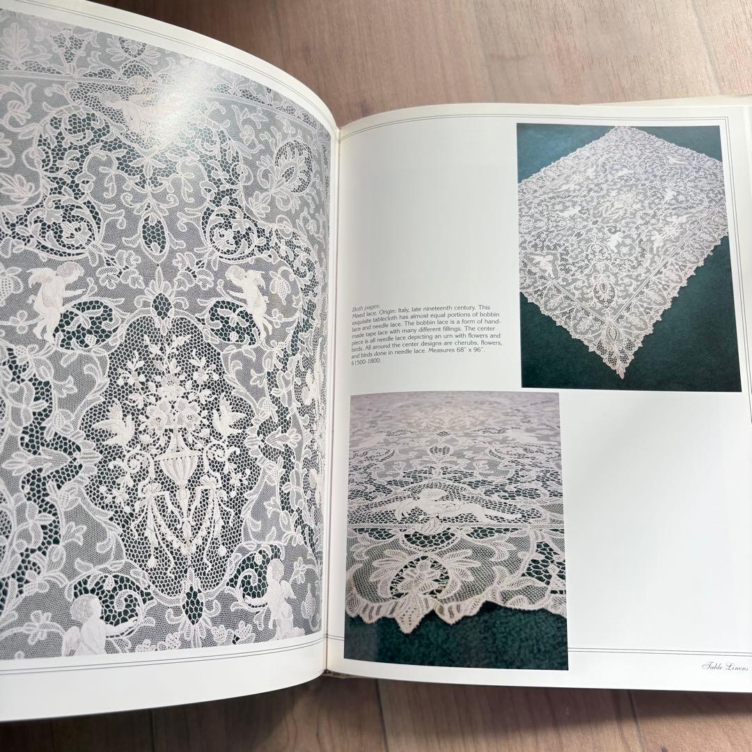 【洋書】Graced by Lace: アンティークリネンとレースのガイド