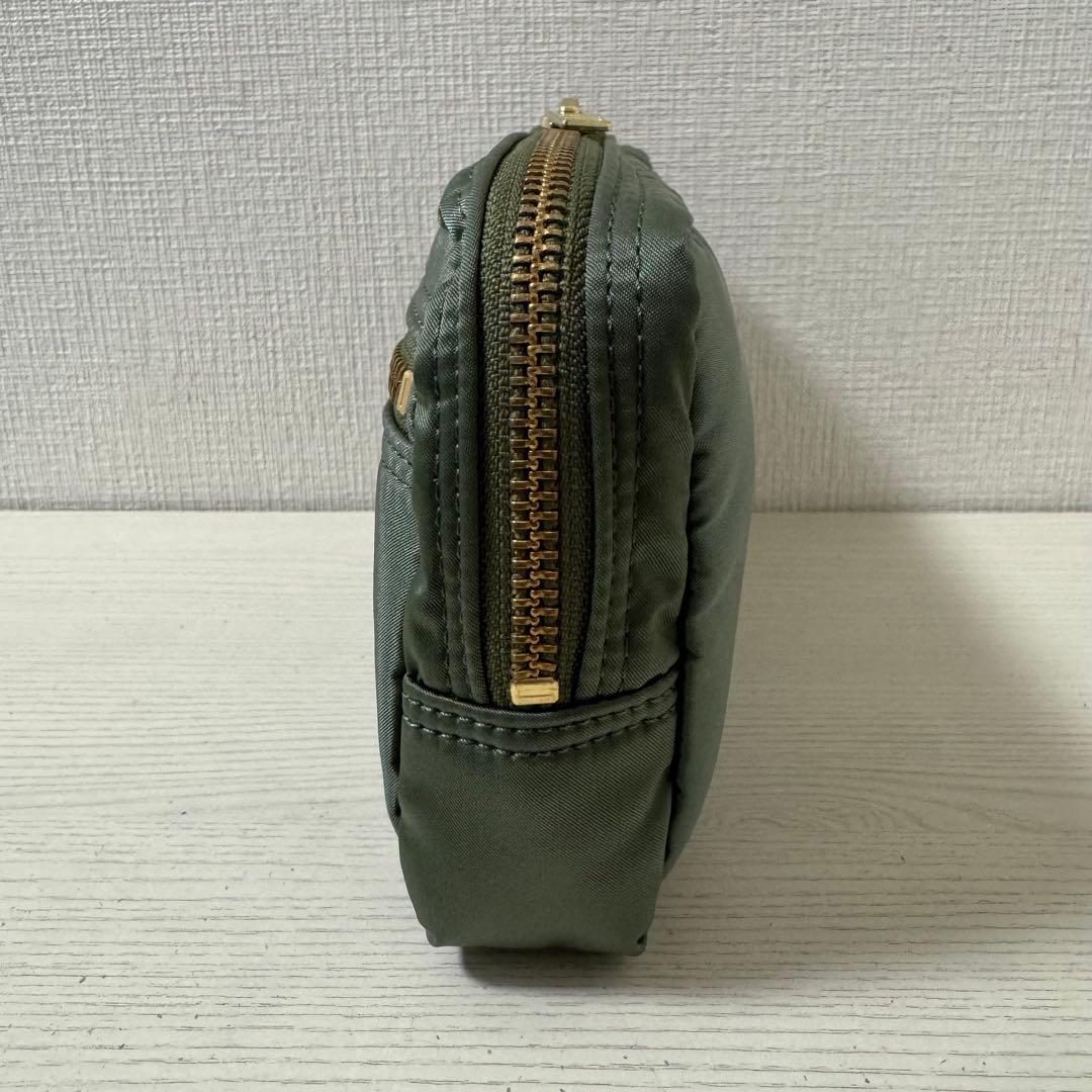 【最終モデル】新品同様　ポーター PORTER タンカー　ポーチ セージグリーン