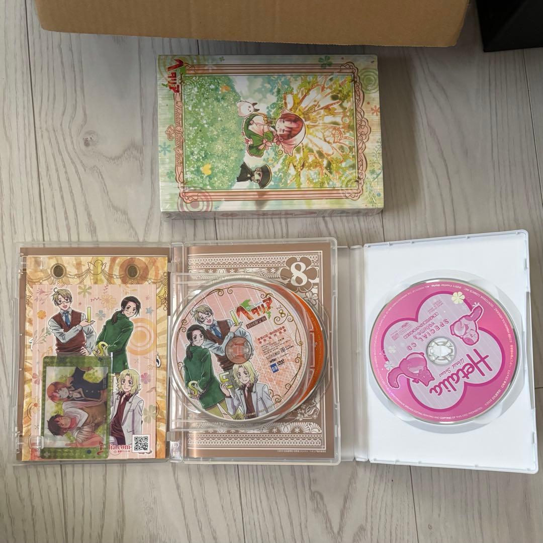 ヘタリア アニメDVD アニメイト限定版 セット まとめ 特典