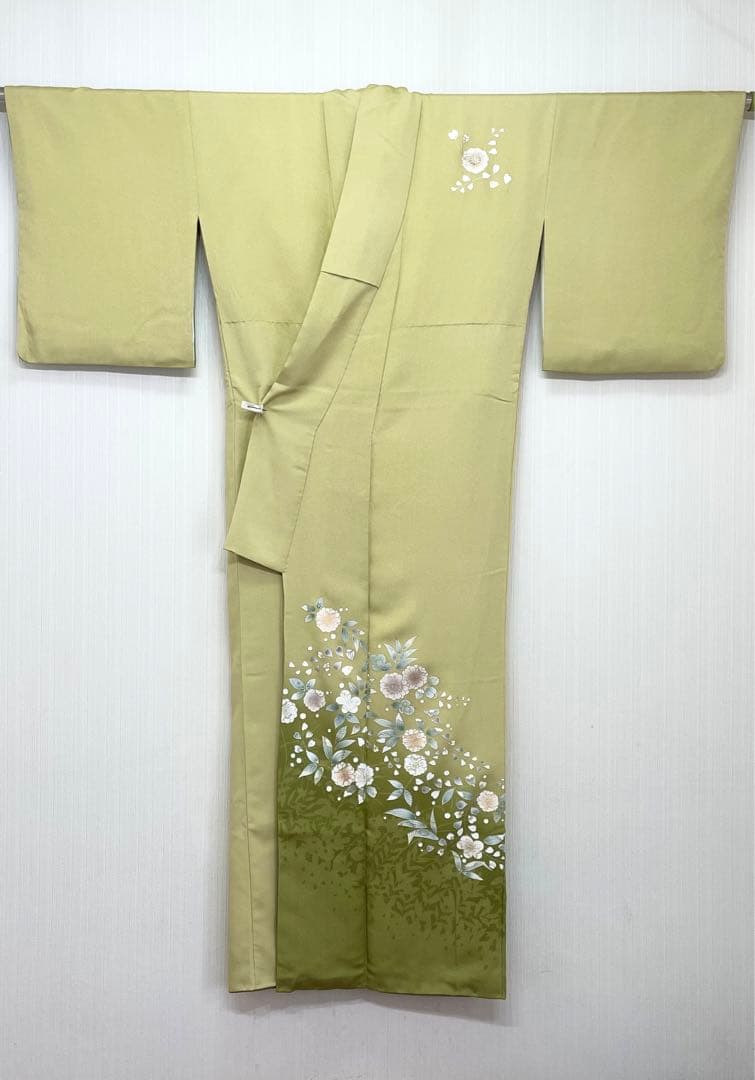 辻ヶ花　正絹　袷仕立て　付下げ　訪問着　着物