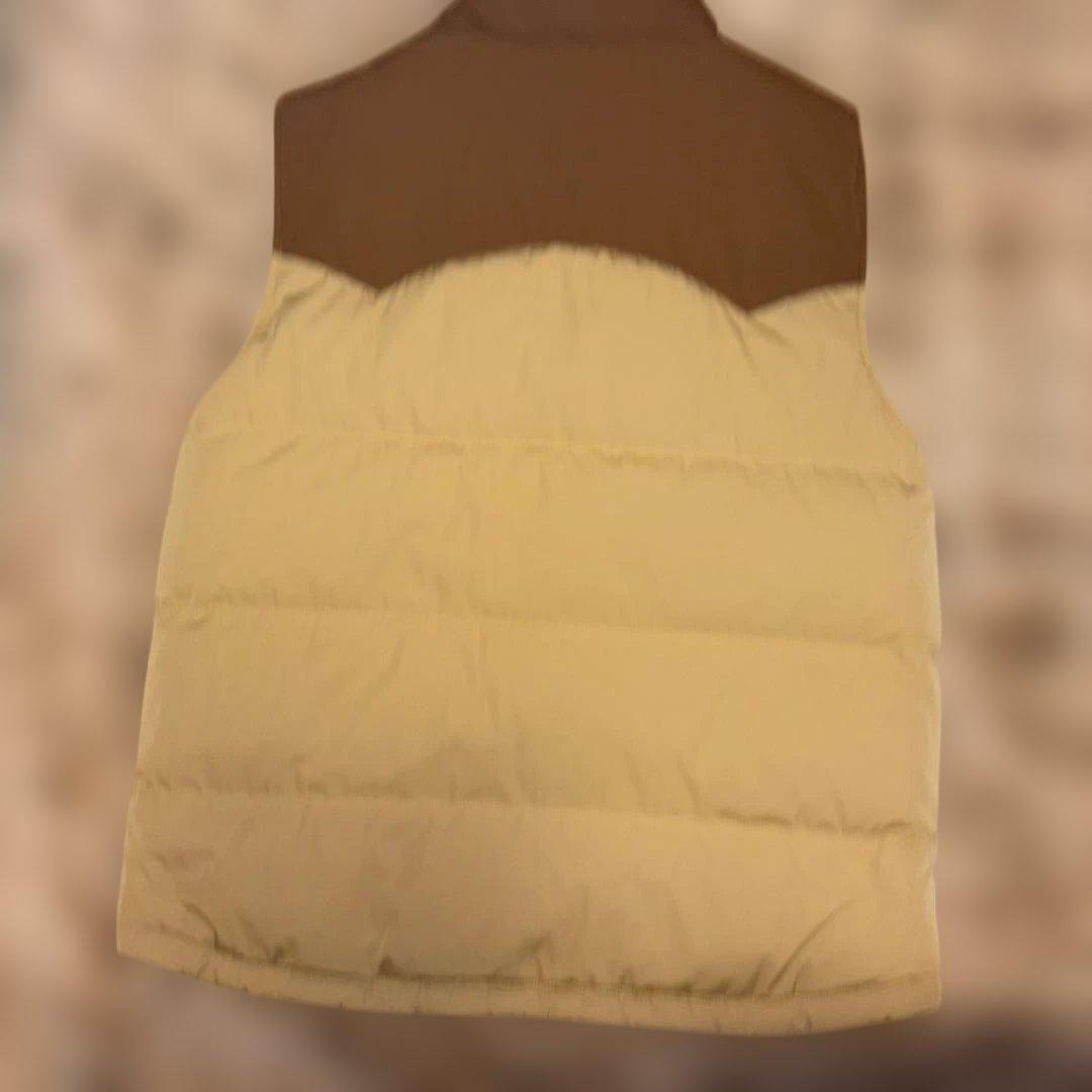 Patagonia リバーシブルベスト メンズベージュブラウン