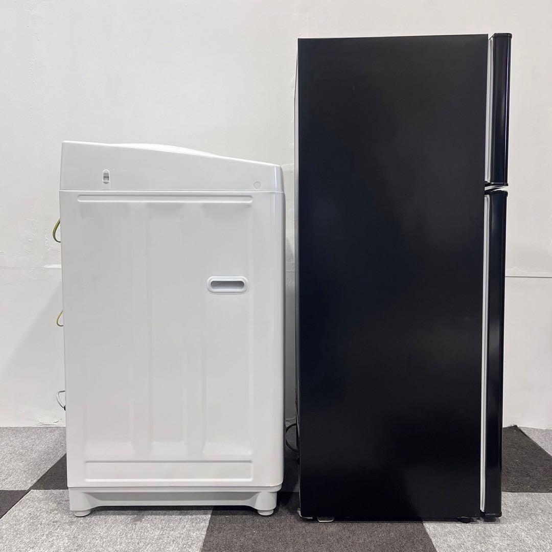 生活家電2点セット 冷蔵庫 130L 洗濯機 5.0kg 一人暮らし Au054