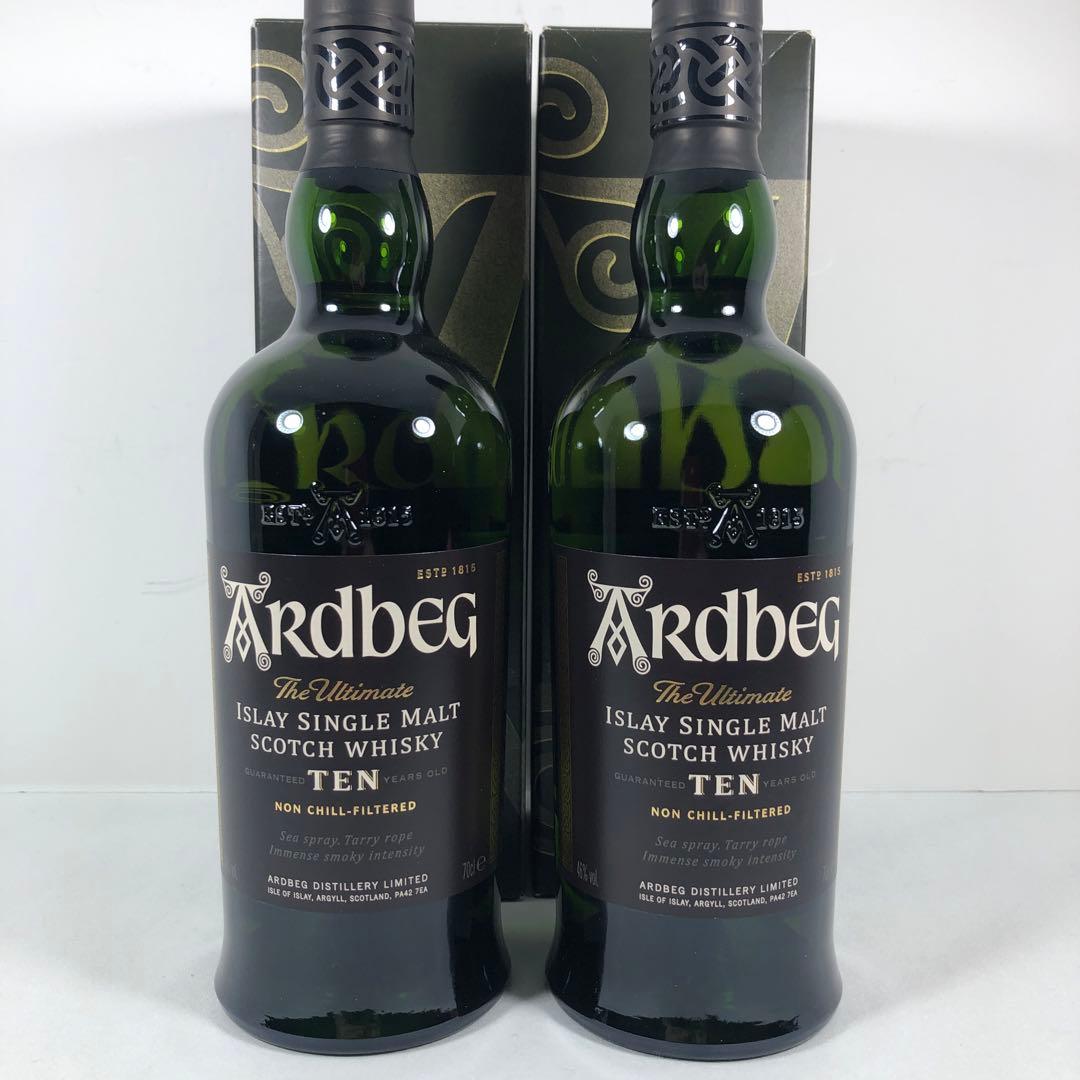 アードベッグ シングルモルト ウイスキー 700ml 2本セット