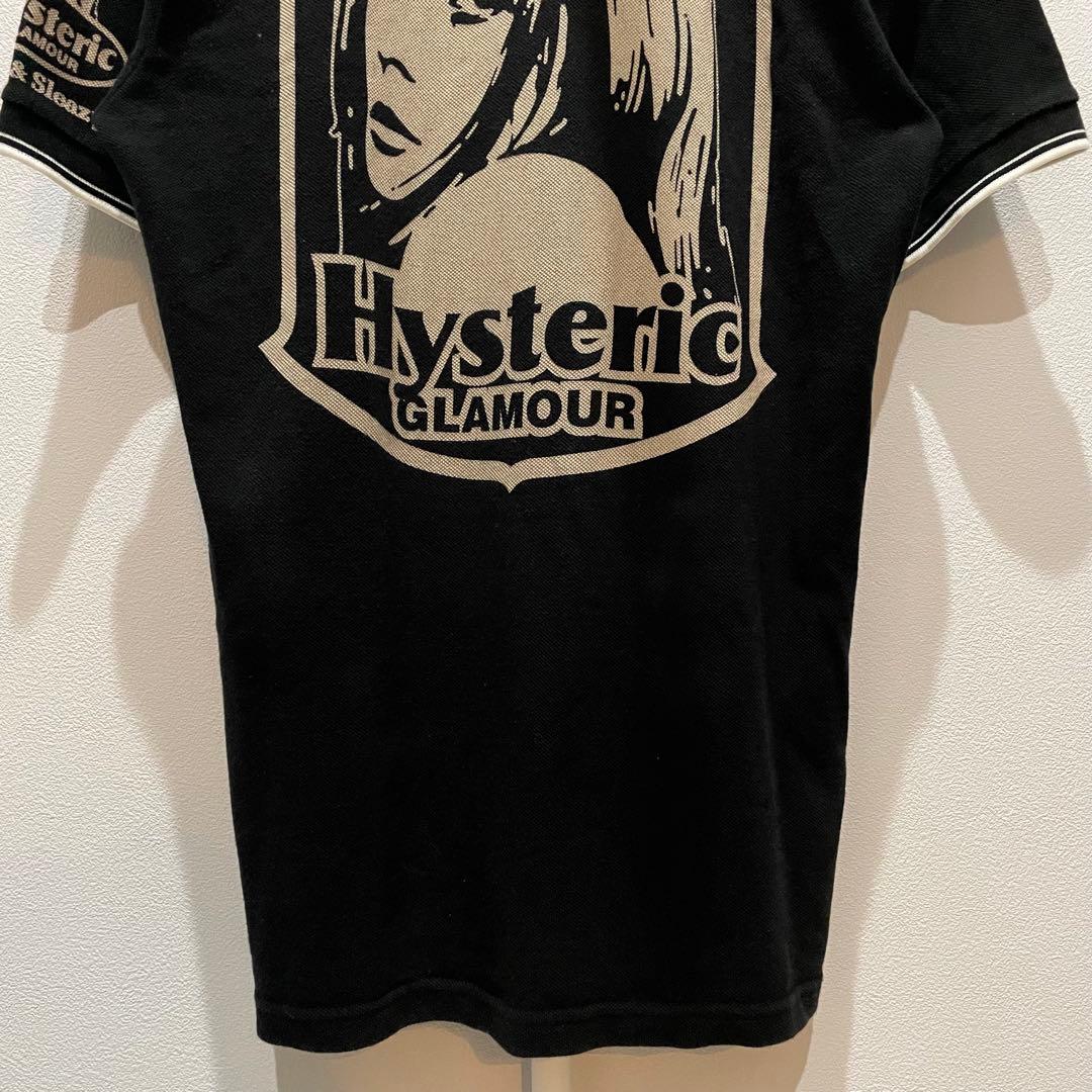 Hysteric Glamour ヒスガール ポロシャツ　プリント　Mサイズ