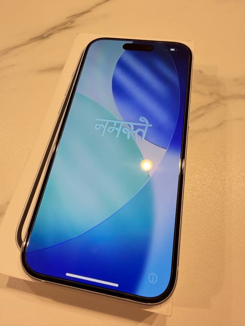 【美品】Apple iPhone 15 ブルー 128GB SIMフリー