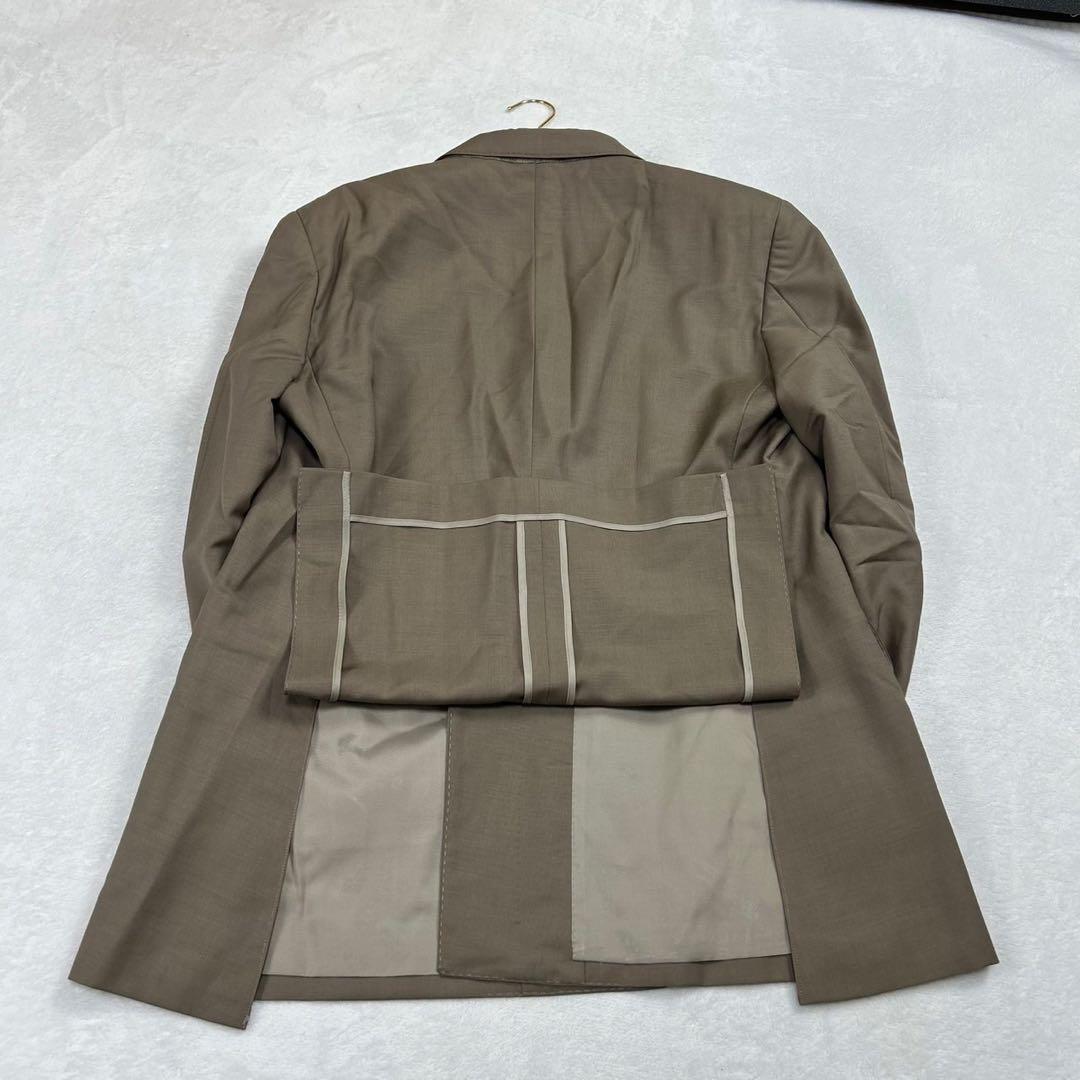 I284 XL バーバリー モヘア混 スーツ上下 ベージュ メンズ