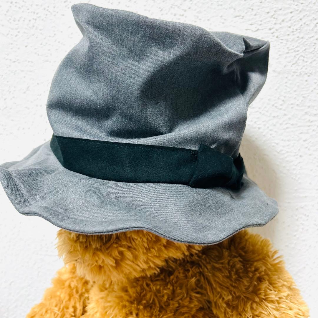 【CA4LA】グレーのカジュアルハット