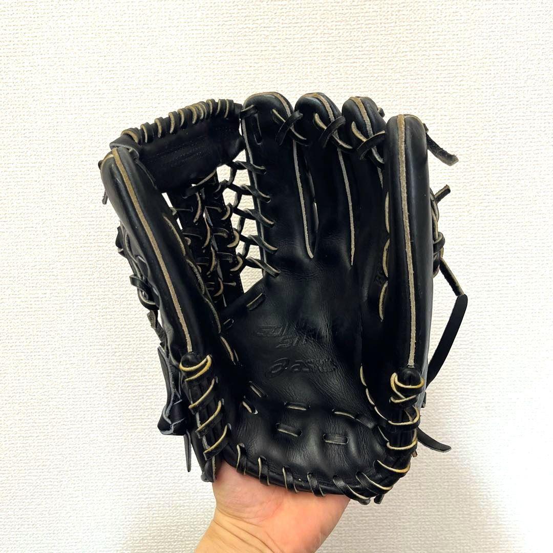 765 アシックス ゴールドステージ キップレザー 硬式 外野手用グローブ